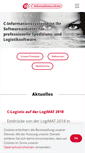 Mobile Screenshot of c-logistic.de